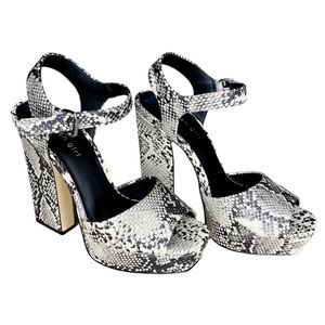 Madden Girl Shoes Madden Girl Bambi Platform Chunky Heel Peep